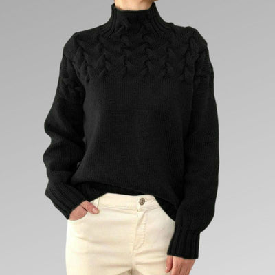Victoire™ | Eleganter Zopfmuster-Pullover