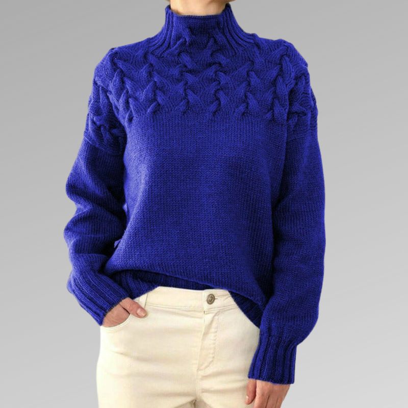 Victoire™ | Eleganter Zopfmuster-Pullover