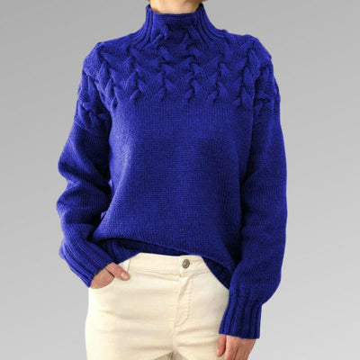 Victoire™ | Eleganter Zopfmuster-Pullover